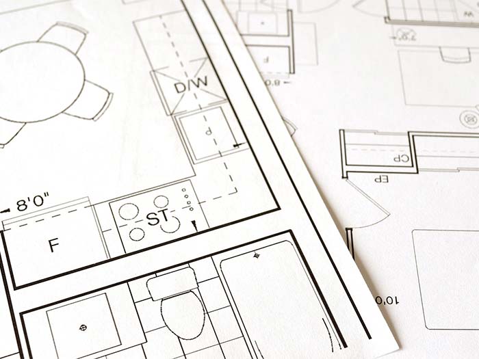 plan technique de maison